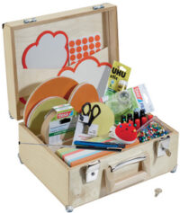 FRANKEN Mallette de présentation, 2.200 pièces, bois