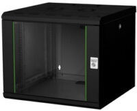 DIGITUS 19" Wandverteiler, einteilig, 9 HE, schwarz