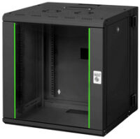 DIGITUS 19" Wandverteiler, zweiteilig, schwenkbar, 12 HE