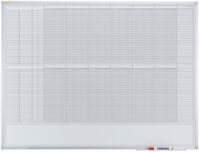 franken Tableau planning X-tra! Line, 12 mois, 1.200 x 900mm