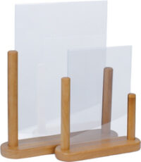 Securit Porte-visuel TABLE, acrylique, A6, tek