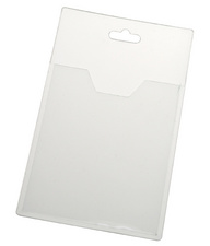 EUROPEL Porte-badge, ouvert sur l'avant, 60 x 90 mm