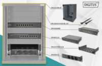 DIGITUS 10" Netzwerk-Set, 9 HE, (B)312 x (T)300 mm, schwarz