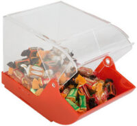 APS Boîte universelle avec couvercle frontal, rouge