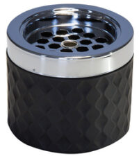 APS Cendrier VENTIS, diamètre : 95 mm, noir
