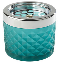 APS Cendrier NEBULA, turquoise mat