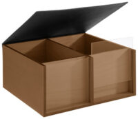 APS Boîte pour buffet TOAST BOX, 360 x 335 x 175 mm, chêne