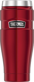 THERMOS Gobelet isotherme STAINLESS KING, 0,47 litre, rouge