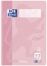 Oxford Cahier Touch pastel, A4, linéature 27, corail