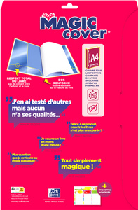 Oxford Couvre-livres "Magic Cover", contenu: 5 feuilles – Image 3