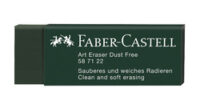 FABER-CASTELL Gomme en plastique DUST-FREE, vert