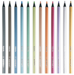 Kores Crayon de couleur "Kolores Metallic Style", étui de 12 – Image 3