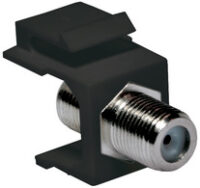 LogiLink Module keystone prise femelle F, noir