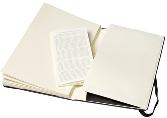 MOLESKINE Album japonais, 165g/m2, L/A5, rigide, noir – Image 3