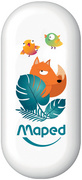 Maped Gomme plastique JUNGLE fever, blister, blanc