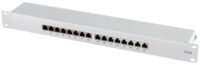 LogiLink Panneau de brassage 19" Cat.6A, 16 ports, 1 U