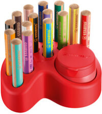STABILO Crayon multi-talents woody 3en1, set de table