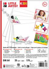 Marabu KiDS Papier pour peinture et loisirs créatifs, A4