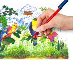 STAEDTLER Feutre de coloriage Noris, boîte de 100 – Image 3