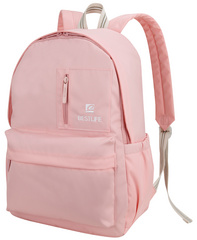 BESTLIFE School Sac à dos pour laptop COL RAINBOW, rose
