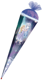 ROTH Schultüte "Königin im Eis", eckig, 850 mm, mit Effekt