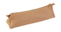 Clairefontaine Trousse trapèze, cuir naturel