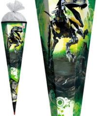 ROTH Schultüte "Robo-Rex", eckig, 850 mm, mit Effekt