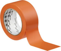 3M Ruban adhésif PVC souple 764i, 50,8 mm x 33 m, orange
