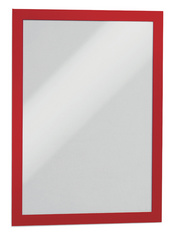DURABLE Cadre d'affichage magnétique DURAFRAME, A4, rouge