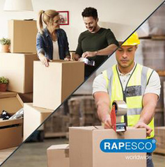 RAPESCO Handabroller 960 für Verpackungsklebeband, bestückt – Image 4