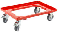 allit Chariot de transport ProfiPlus EuroRoll OB 600, rouge