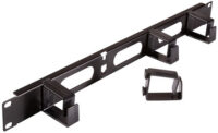 LogiLink Panneau passe-câbles 19", 1 U, avec 4 boucles