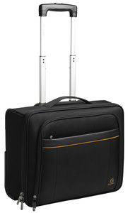 EXACOMPTA Trolley de voyage ECO, polyester, noir
