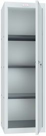 phoenix Casier cubique CL1244, serrure à clé, gris clair