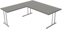 kerkmann Bureau Start Up extension, (L)2.000 mm, graphite