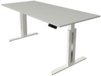 kerkmann Table de bureau assis-debout Move 3 fresh, gris