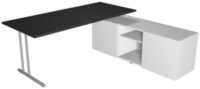kerkmann Poste de travail complet Start Up, anthracite