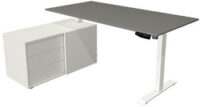 kerkmann Poste de travail complet Move 1, graphite