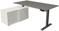 kerkmann Poste de travail complet Move 1, graphite