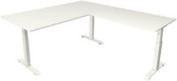 kerkmann Bureau réglable en hauteur Move 4 avec extension