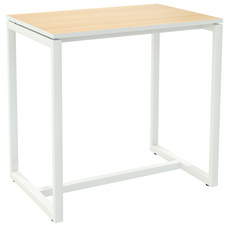PAPERFLOW Table haute easyDesk, (L)1.140x (H)750 mm, blanc – Image 2