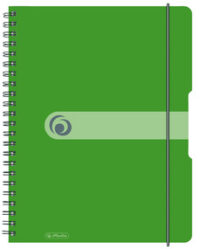 herlitz Cahier à spirales easy orga to go, A4, pomme