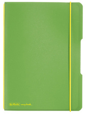 herlitz Carnet de notes my.book flex, A5, PP, vert clair