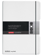 herlitz Carnet de notes my.book flex, A6, PP, transparent