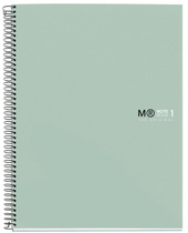 MIQUELRIUS Cahier à spirale "Notebook THE ORIGINAL" A5, aqua