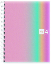 MIQUELRIUS Cahier à spirale "Notebook AURORA", A4, West Bay