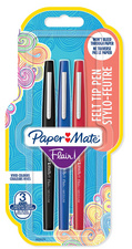 Paper:Mate Stylo feutre Flair, blister de 3, assorti