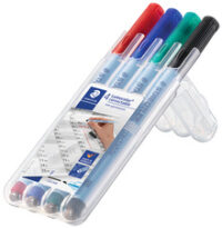 STAEDTLER Marqueur correctable 305F Lumocolor, étui de 4