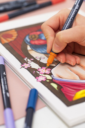 FABER-CASTELL Marqueur Sketch GOLDFABER, étui de 12 – Image 3