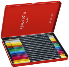 CARAN D'ACHE Feutre FIBRALO Brush, étui métal de 10 – Image 4